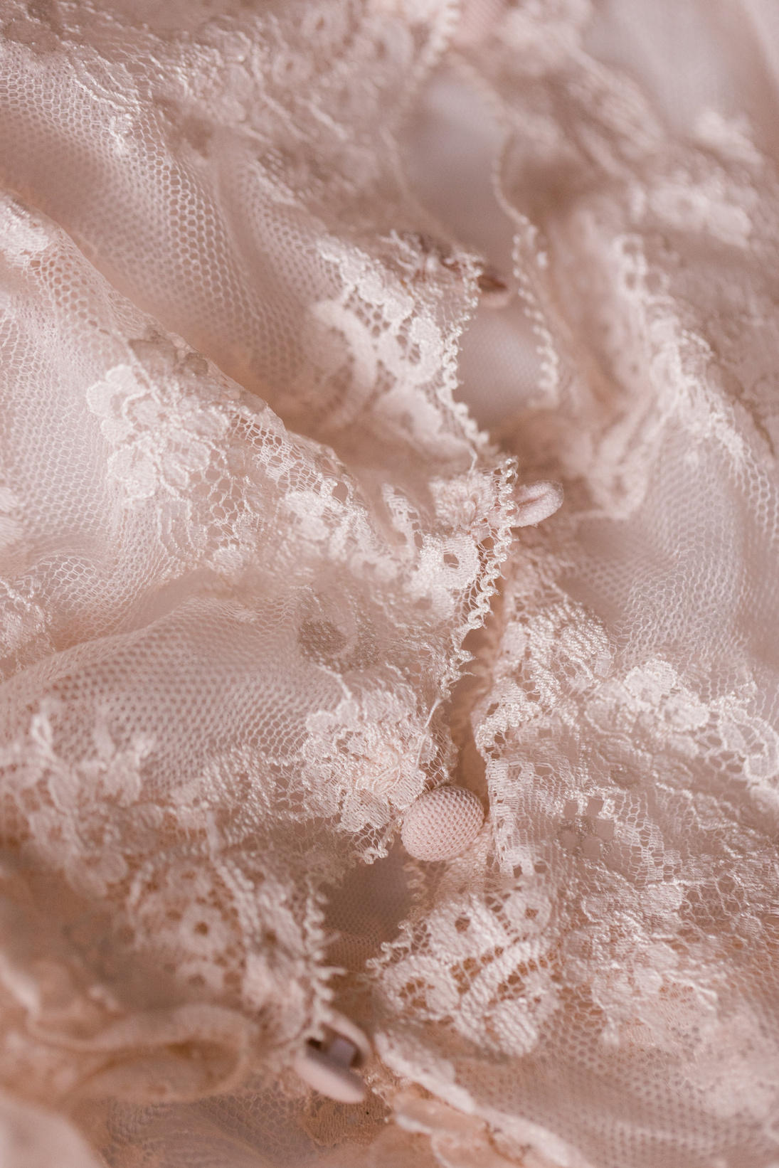 Pastel Pink Lace Fabric