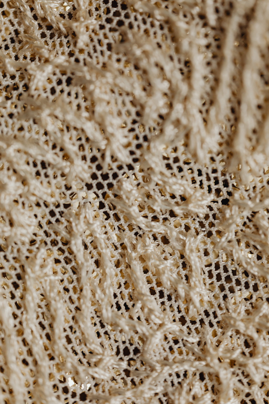 Close-Up Shot of a Lace